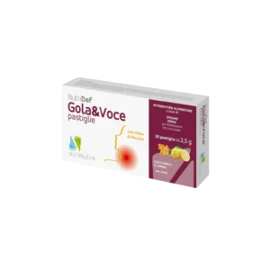 NutriDef Throat & Voice Lozenges Honey and Lemon