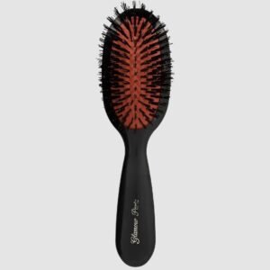 Brosse à cheveux large démêlante en sanglier & nylon