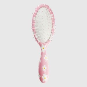 Brosse à cheveux quotidienne fleuris enfant
