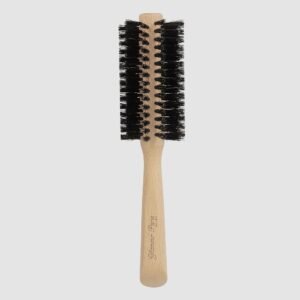 Brosse brushing ronde en bois 100% sanglier - 55mm
