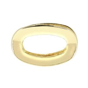 Gold Oval Hair Clip