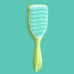 Ultra-detangling hair brush – Large model lime turquoise