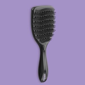 Ultra-detangling hair brush black