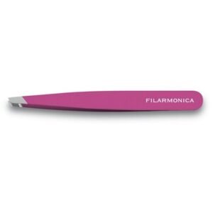 Pink Slanted Tweezers